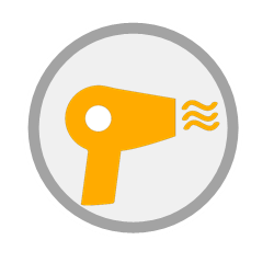water drying icon